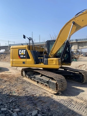 CAT 320GC Подержанный экскаватор с гидравлическим клапаном Liyuan в хорошем состоянии