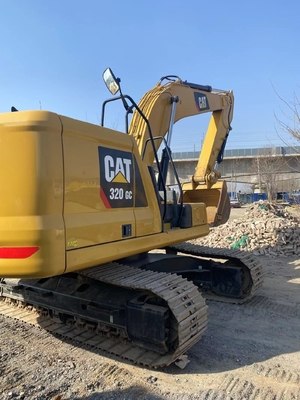 CAT 320GC Подержанный экскаватор с гидравлическим клапаном Liyuan в хорошем состоянии