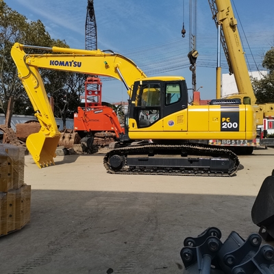 Торговая экскаватор Komatsu PC200 20тонный ползучий экскаватор с оригинальным японским двигателем