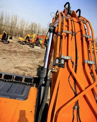 Использованный экскаватор Doosan DX500LC с двигателем Doosan