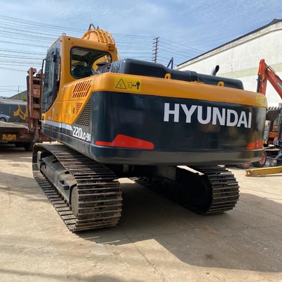 22000 кг масса машины использованный Hyundai HX220 L экскаватор 125KW ползающий с гидравликой