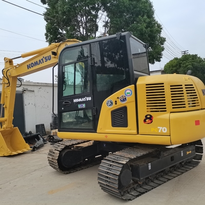Отличное состояние Подержанный экскаватор Komatsu PC70 7Тонный экскаватор по доступной цене