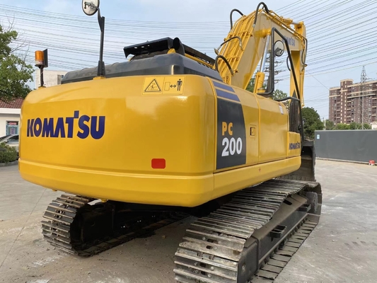 Оригинальный KOMATSU PC200-8 вторая рука 20 тонны ползающий экскаватор с низким рабочим временем