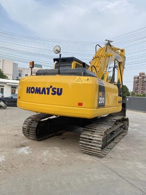Оригинальный KOMATSU PC200-8 вторая рука 20 тонны ползающий экскаватор с низким рабочим временем