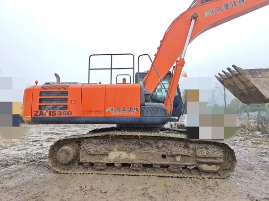 Использованный экскаватор Hitachi ZX350G с оригинальной краской и низким рабочим временем 0-2000