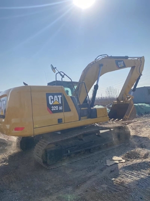В хорошем состоянии CAT 320GC Подержанный экскаватор с гидравлическим цилиндром Liyuan