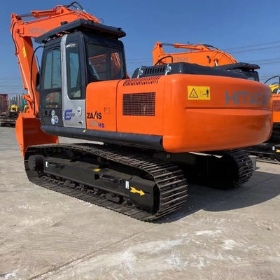 Использованный японский экскаватор Hitachi ZX200 Crawler с емкостью ведра 3M3 на продвижении