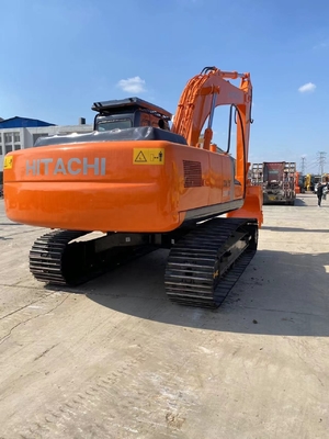 Использованный японский экскаватор Hitachi ZX200 Crawler с емкостью ведра 3M3 на продвижении