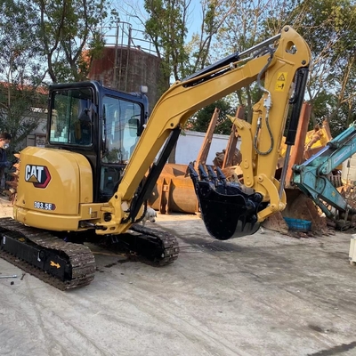 Желтый CAT 303.5 Подержанный экскаватор с японским двигателем в хорошем состоянии