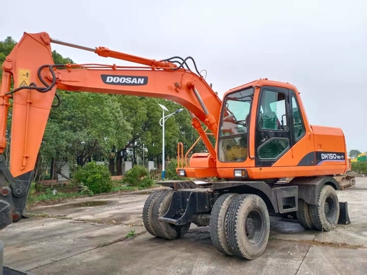 Преимущества малого времени работы Doosan DH150W-7 вторая рука гидравлический скальпель экскаватор