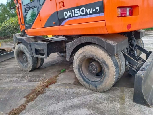 Преимущества малого времени работы Doosan DH150W-7 вторая рука гидравлический скальпель экскаватор