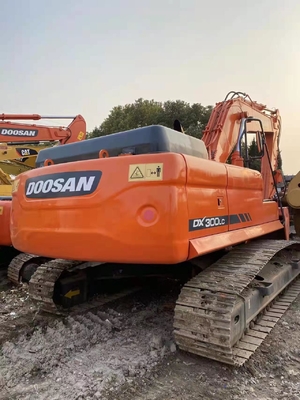 Использованный экскаватор Digger DOOSAN DX300LC Большая гидравлическая ползучая машина Вес 29300 кг