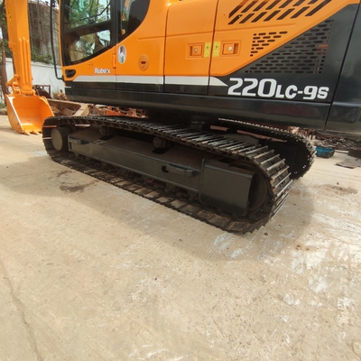 220LC Подержанный экскаватор Hyundai Crawler на складе с другим гидравлическим насосом