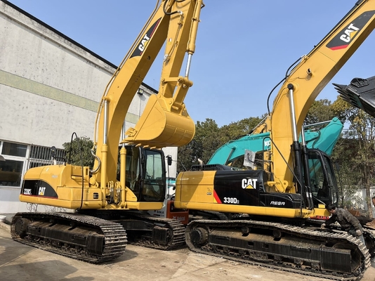 Япония Используется экскаватор CAT 330D2 и подержанный для повышения эффективности строительства