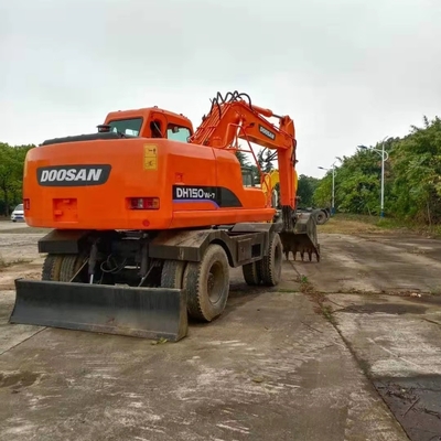 Высокоэффективный экскаватор Doosan DH150W-7 с японским двигателем