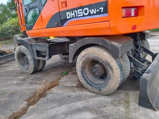 Высокоэффективный экскаватор Doosan DH150W-7 с японским двигателем