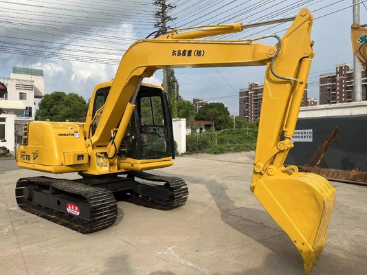 Подержанный экскаватор Komatsu PC70 в отличном состоянии с емкостью 0.38 м3