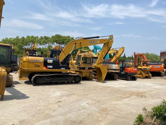 Оригинальный японский двигатель 20Т тяжелой грузовой экскаватор Cat 320D в отличном состоянии