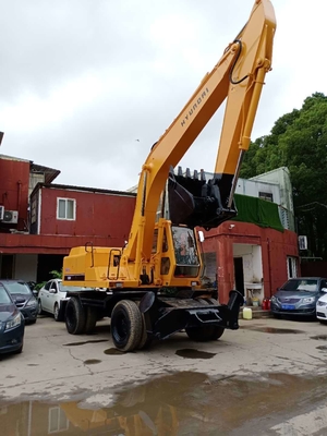Подержанный экскаватор на колесах Doosan DH150W-7 Подержанный экскаватор Doosan