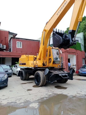 Подержанный экскаватор на колесах Doosan DH150W-7 Подержанный экскаватор Doosan