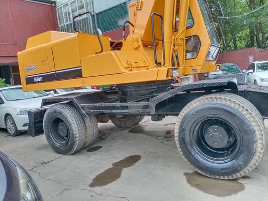 Подержанный экскаватор на колесах Doosan DH150W-7 Подержанный экскаватор Doosan
