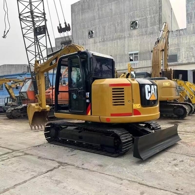 Хорошо ухоженный использованный экскаватор Caterpillar CAT 308E с оригинальным цветом