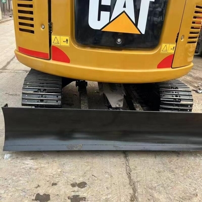 Хорошо ухоженный использованный экскаватор Caterpillar CAT 308E с оригинальным цветом