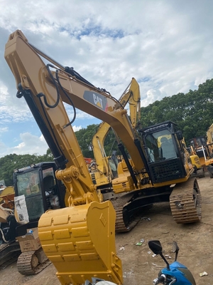18000 кг Подержанный экскаватор Cat 318d с хорошим состоянием и оригинальным японским двигателем