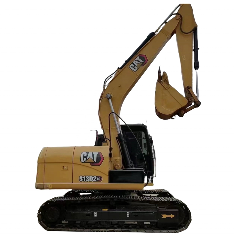 CAT 313D2GC мини экскаватор из Японии с емкостью 0.3M3 в хорошем состоянии