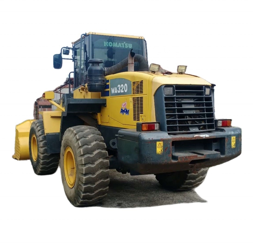 2022 Использованная оригинальная краска Япония EPA Двигатель WA320 Komatsu WA320-5 Гидравлический колесный погрузчик