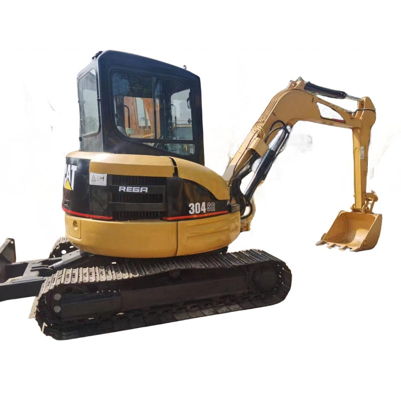 В хорошем состоянии экскаватор CAT 304SR с небольшим рабочим временем и емкостью 0.1 м3