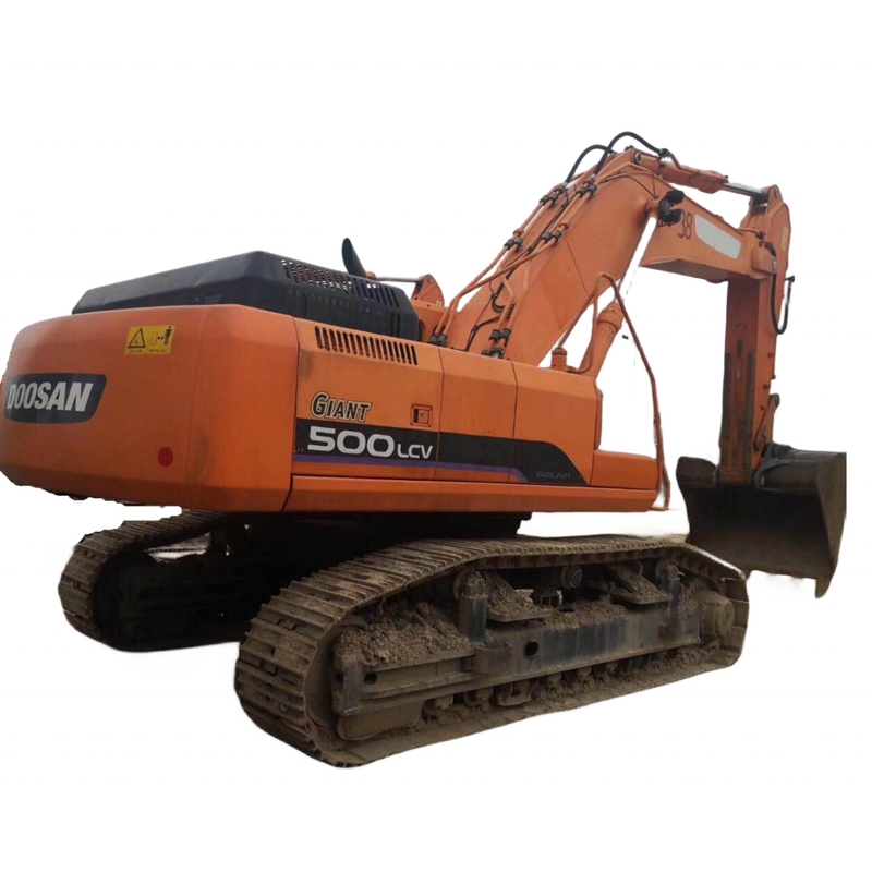 Двигающийся экскаватор Doosan 500-7 в хорошем состоянии Оригинальный подержанный экскаватор