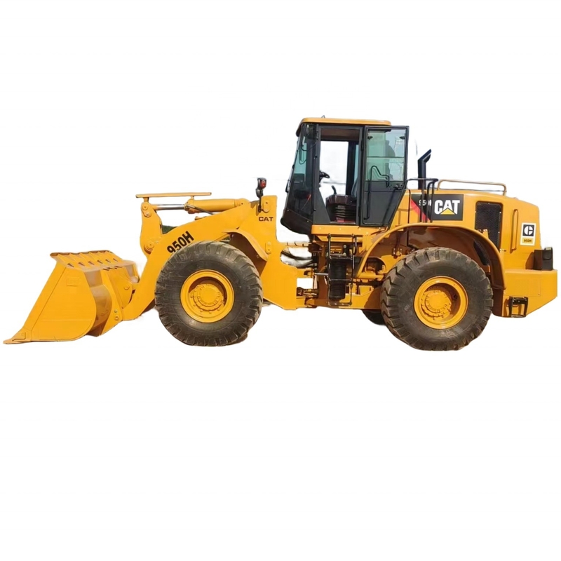 Подержанный погрузчик Caterpillar 950H с оригинальной краской и мощностью 70 кВт из Японии