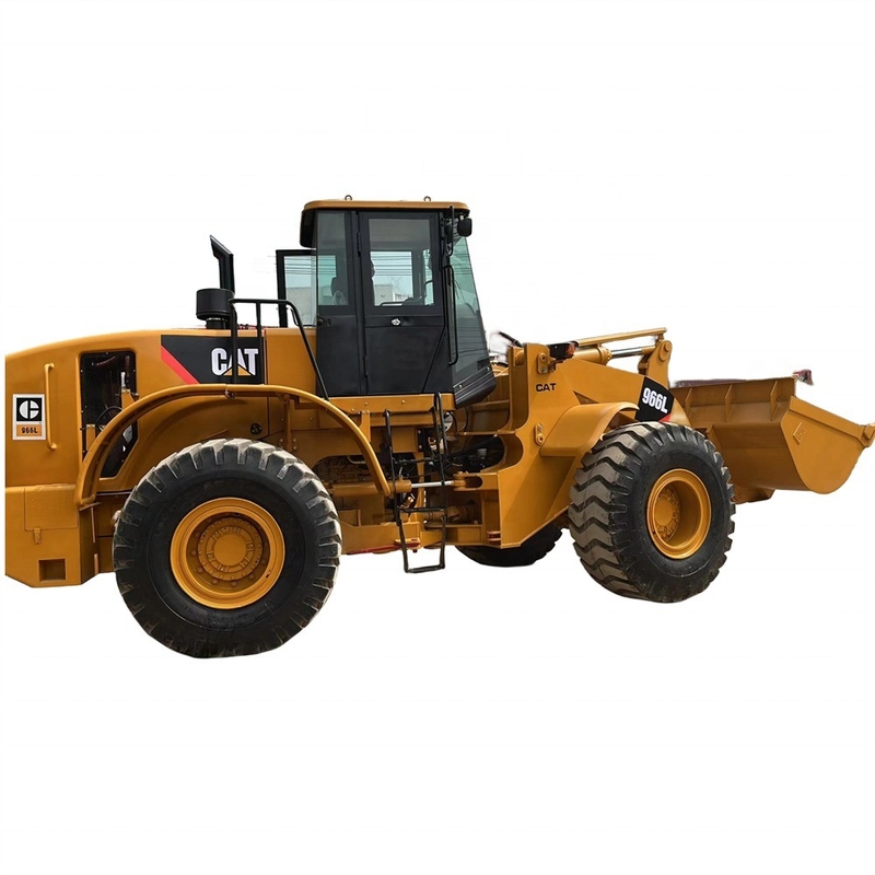 Передний погрузчик трактор японский оригинальный Cat 966L Подержанный погрузчик на колесах с и 165kw