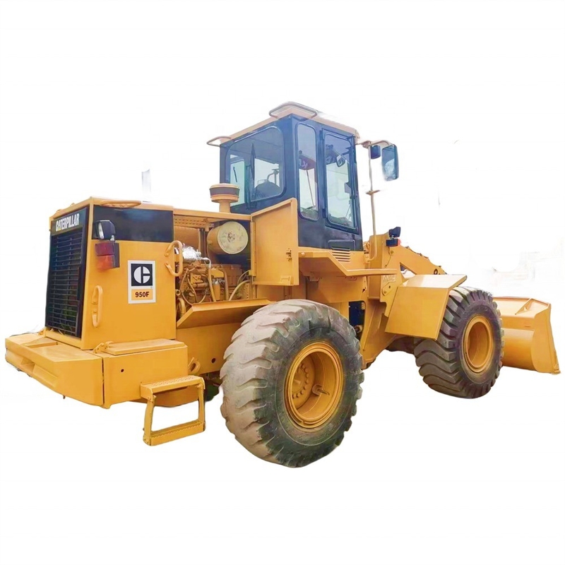 Использованный передний погрузчик Caterpillar 950F с двигателем колес и мощностью 44,7 кВт из Японии