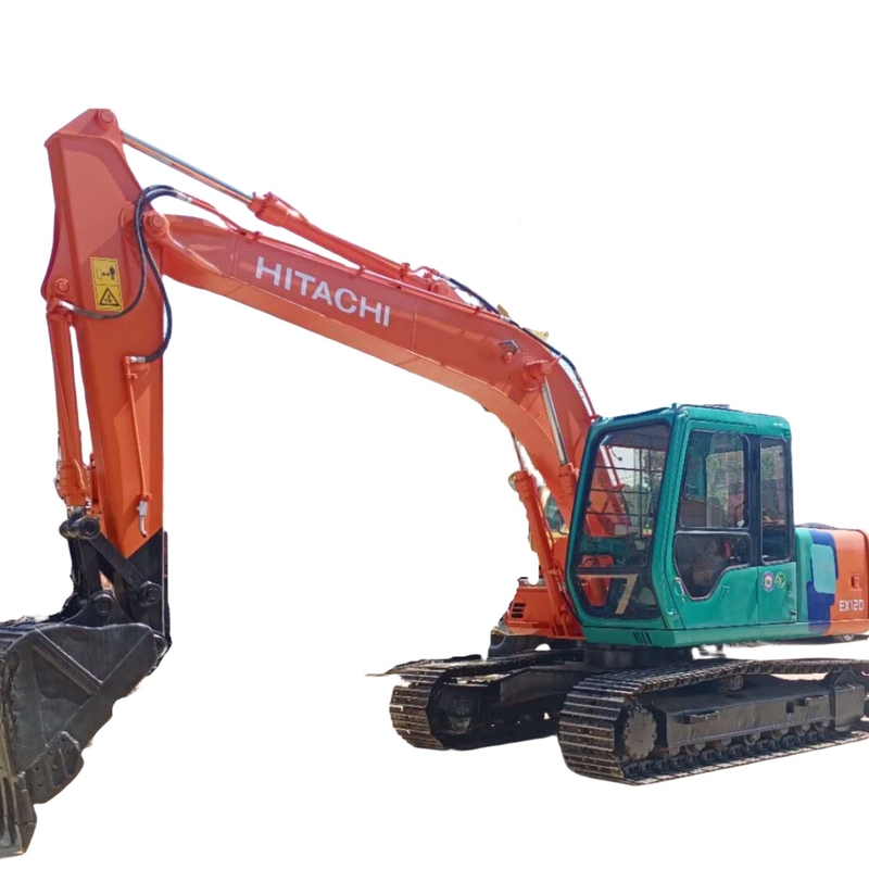 Двигающийся экскаватор типа ползунок Hitachi EX120 с гидравлическим насосом Liyuan Japan Original