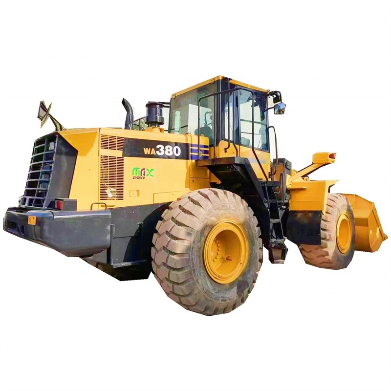 KOMATSU WA380 колесный погрузчик Япония сделанный передний загрузчик с превосходными характеристиками