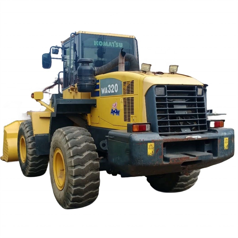 Подержанный передний погрузчик Komatsu WA320-5 с низким количеством рабочих часов 0-2000 в отличном состоянии