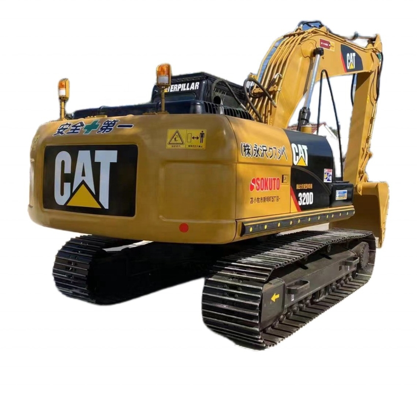 Использованный экскаватор Caterpillar Japan EPA двигатель CAT 320D 96KW Гидравлический экскаватор Crawler