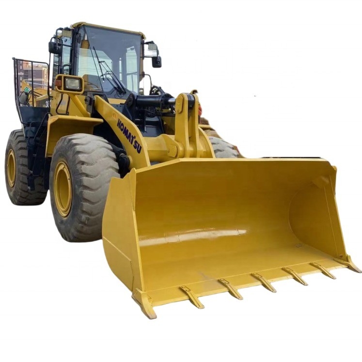 Оригинальная краска Komatsu WA330 30-тонная подержанная колесная погрузчик с оригинальным двигателем и Японии