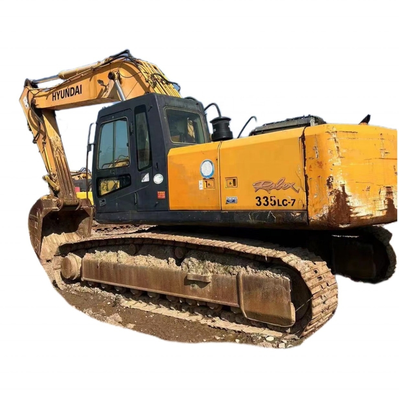 33 TON Korea EPA Engine Hyundai 335LC-7 Гидравлический экскаватор Движущийся тип экскаватор Crawler
