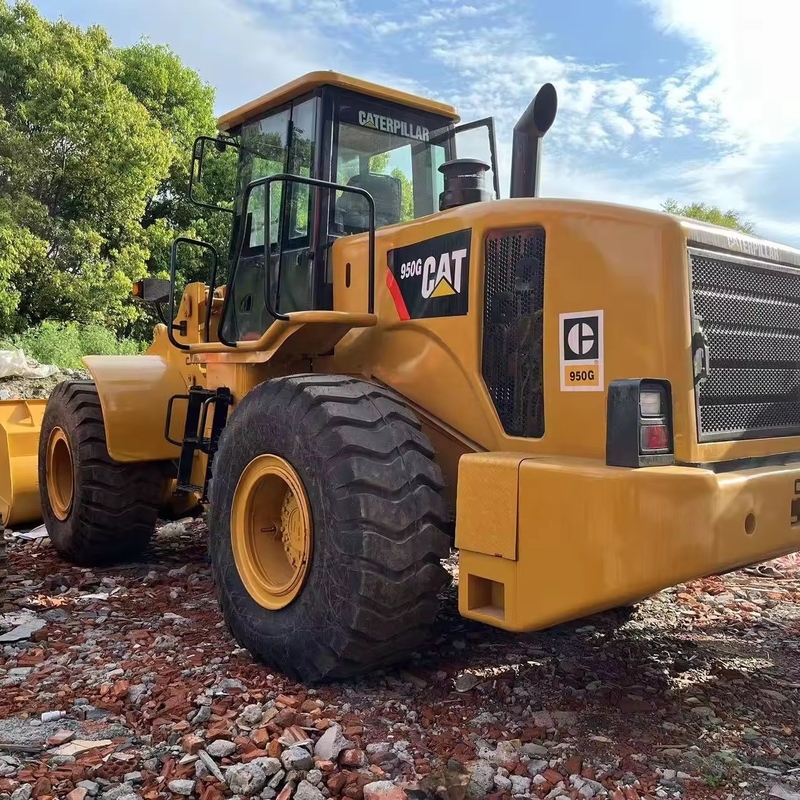 Желтый колесный погрузчик CAT950G с номинальной грузоподъемностью 9 тонн на лучшем рынке