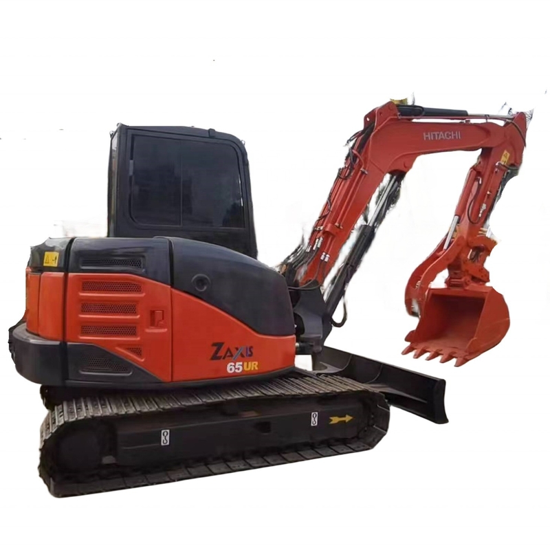 Двигающийся экскаватор типа Crawler использовался Hitachi ZX65UR для ваших строительных нужд
