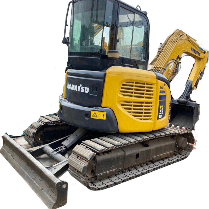 Использованный оригинальный японский мини экскаватор 5T Komatsu PC55 EPA двигатель в хорошем состоянии Шанхай