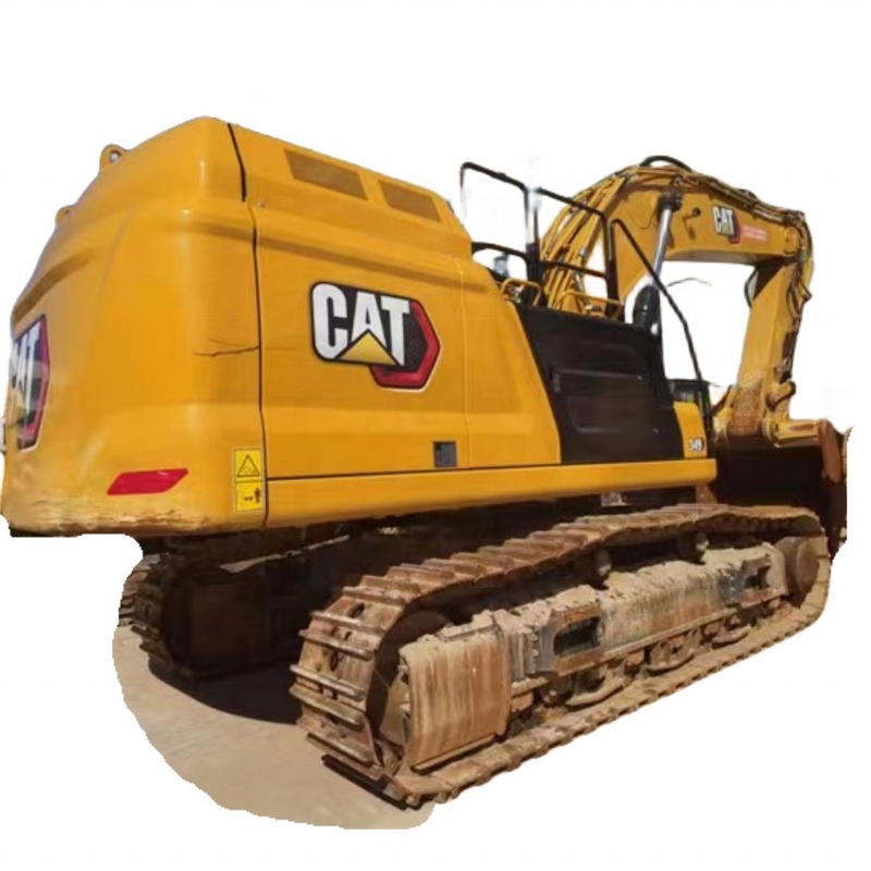 Двигающийся экскаватор типа Crawler использованный Япония оригинальный Caterpillar 49тон Digger экскаватор 349