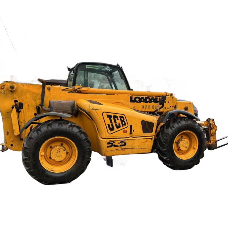 Подержанные вилочные погрузчики JCB 505 с двигателем на колесах и другой емкостью ведра