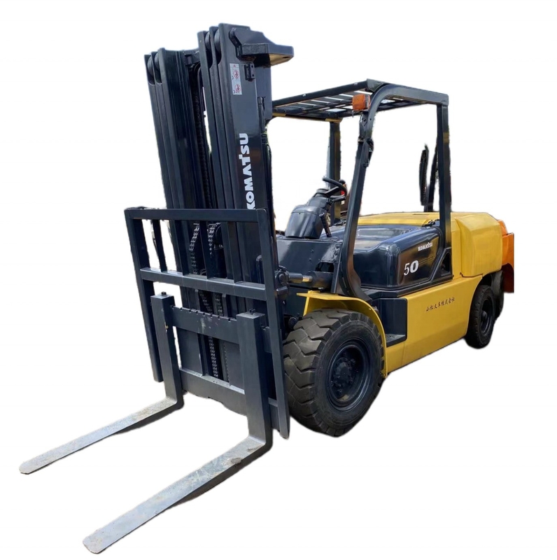 Почти 5 тонн KOMATSU FD50 FD35 FD40 FD45 EPA двигатель Гидравлический вилочный погрузчик с мощностью 46 кВт
