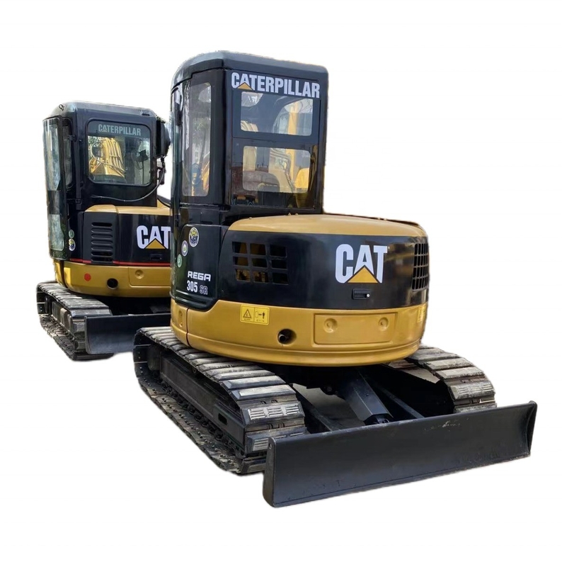 Использованный мини-экскаватор CAT305 с рабочей массой 0,8 ТОН и гидравлической системой
