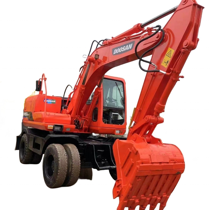 Япония Doosan DH150W-7 Digger с оригинальной краской и емкостью 0.1m3 в Японии