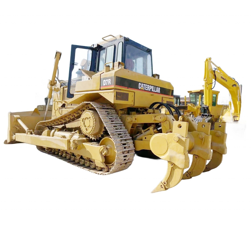 Использованная оригинальная краска Caterpillar D7R EPA Двигатель бульдозер с емкостью ведра 3,6 м3